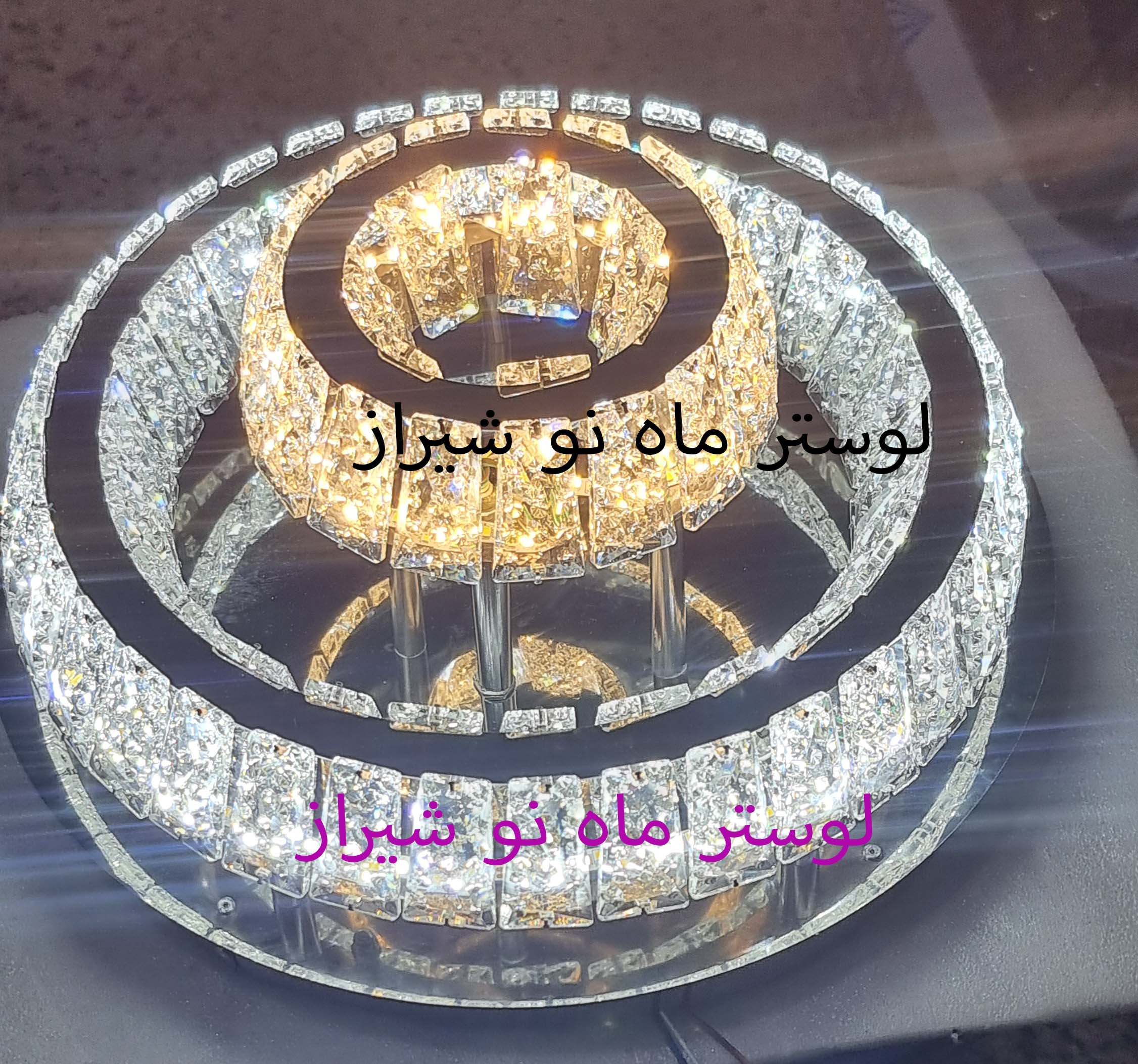 خرید و قیمت لوستر  اتاق خواب عروس فانتزی کد K640
